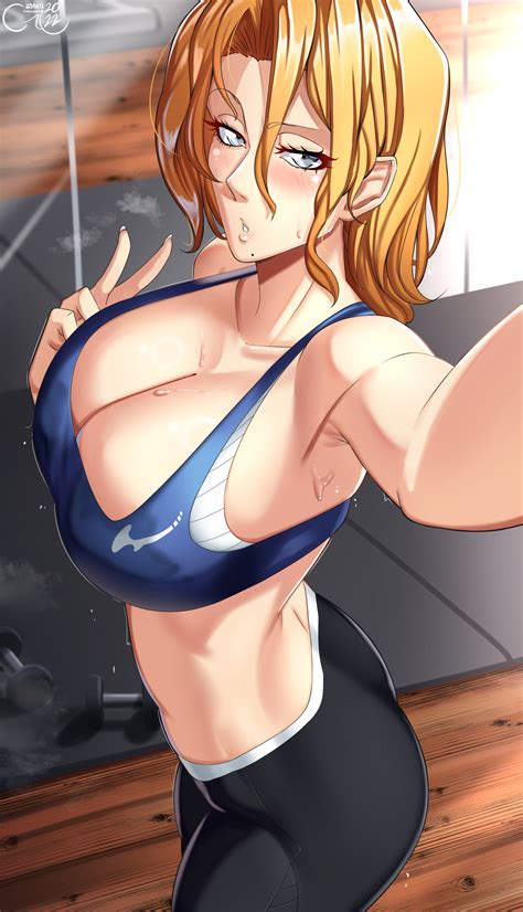 Castell Matsumoto Rangiku Bleach Absurdres Highres 1girl Ass Breasts Large Breasts Solo