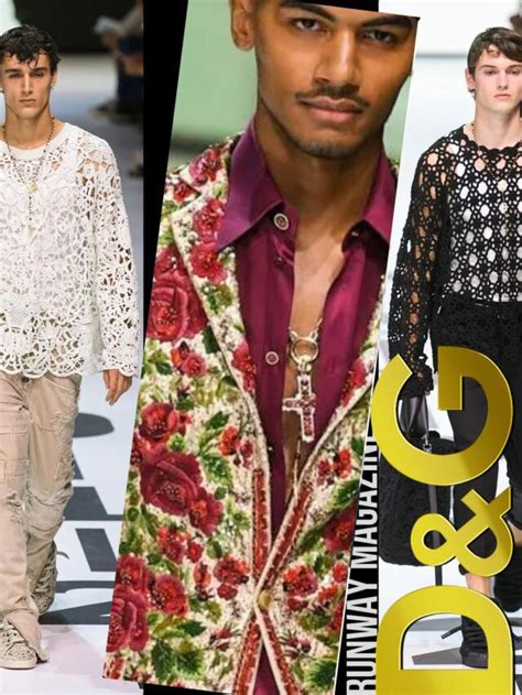 Dolce Gabbana Men Spring Summer 2023 Runway Magazine ® Official