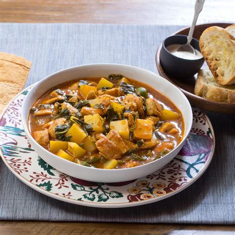 The main ingredients for this stew chicken recipe are chicken, carrots, onions, and potatoes. Recipe: Provençal Chicken & Potato Stew with Aioli & Garlic Toasts - Blue Apron