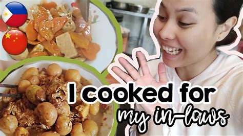 I Cooked For My Chinese In Laws For Chinese New Year Eve 🇵🇭🇨🇳 Filipino And Chinese Couple Youtube