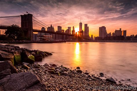 Brooklyn Bridge Sunset Tim Jackson Photography Buy Photographic
