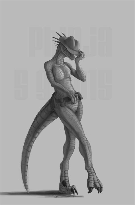 Rule 34 2015 Anthro Belt Breasts Claws Clothing Dinosaur