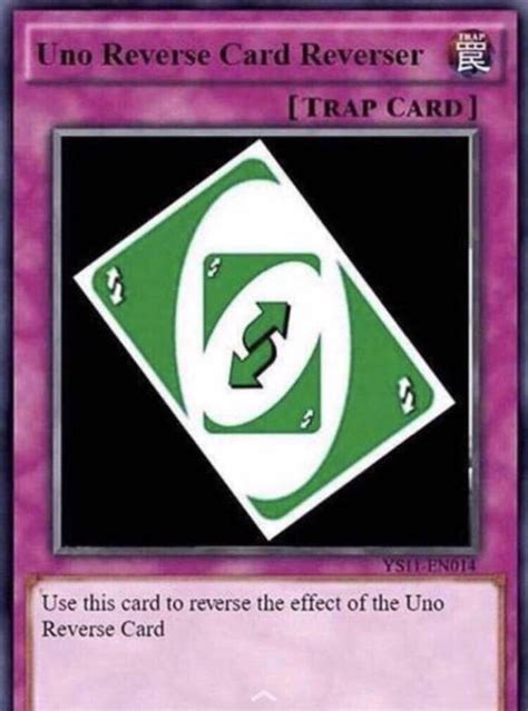 Uno Reverse Card Reverser Reverses All Damage Reflected By An Uno Reverse Doubles Reflected