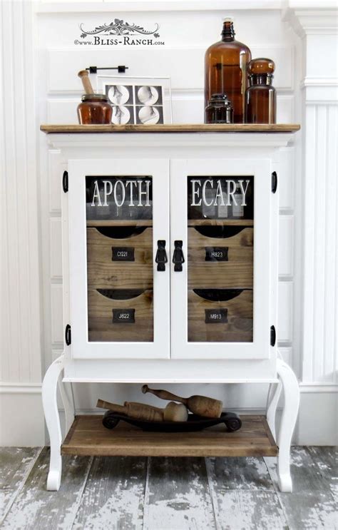 This makeover couldn't be any more different than last weeks… but variety is the spice of life, right?! 1000+ ideas about Apothecary Cabinet on Pinterest | Spice ...