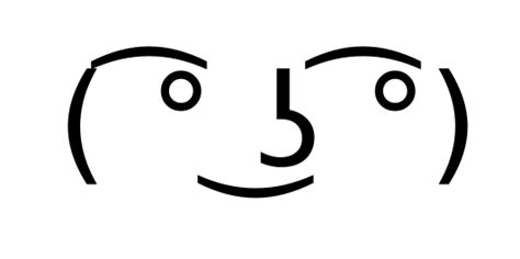 Unicode How To Include A Lenny Face In A Latex Document Eg ͡° ͜ʖ