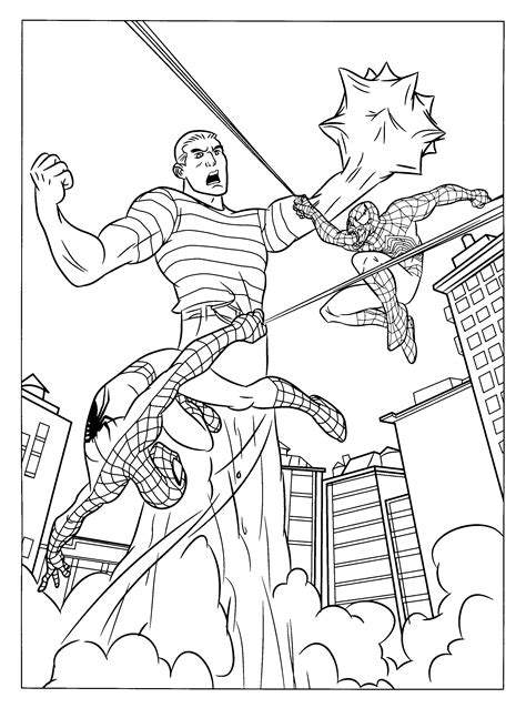 Coloring Page Spiderman 3 coloring pages 20