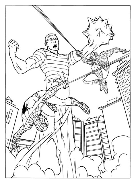 Free printable spiderman coloring pages for kids. Free Printable Spiderman Coloring Pages For Kids