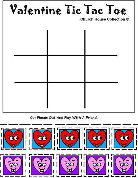 Download Church House Collection Blog: Printable Valentine Tic Tac Toe Game