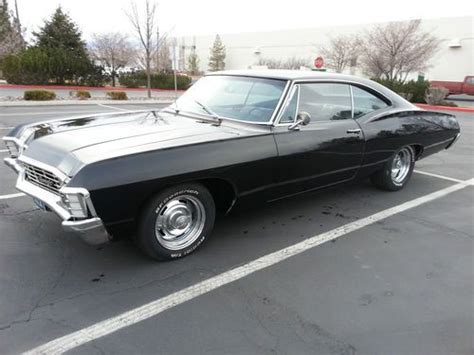 Buy New 1967 Chevy Impala Black Mostly Resored In Sparks Nevada