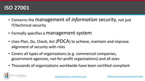 Iso 27001 Information Security User Awareness Training Presentation