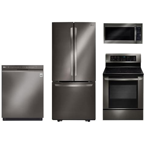 Maytag, frigidaire and bosch have options, but there is one package. LG 4 Piece Kitchen Appliance Package with 6.3 cu. ft ...