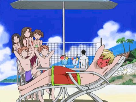 Anime Beach Ouran  On Er By Nigami