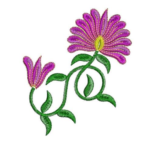 35 Free Hand Embroidery Flower Designs - Hobby Lesson