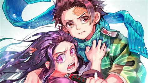 Gambar Nezuko Keren Hd : Kamado Nezuko Kimetsu No Yaiba Wallpaper Anime