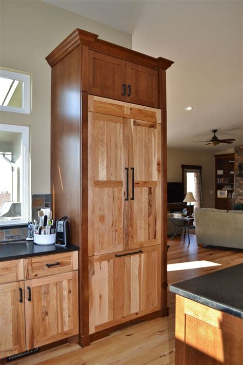 Enclosed refrigerator | Kitchen and bath remodeling, Gorgeous kitchens