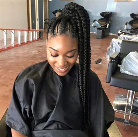How To Style Single Braids And Pix Of Different Hot Styles Of Ghana