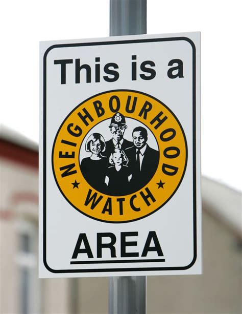 Neighbourhood Watch Signs From