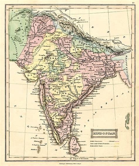 Royalty Free Stock Images Of Historical Maps Of India India Map Map
