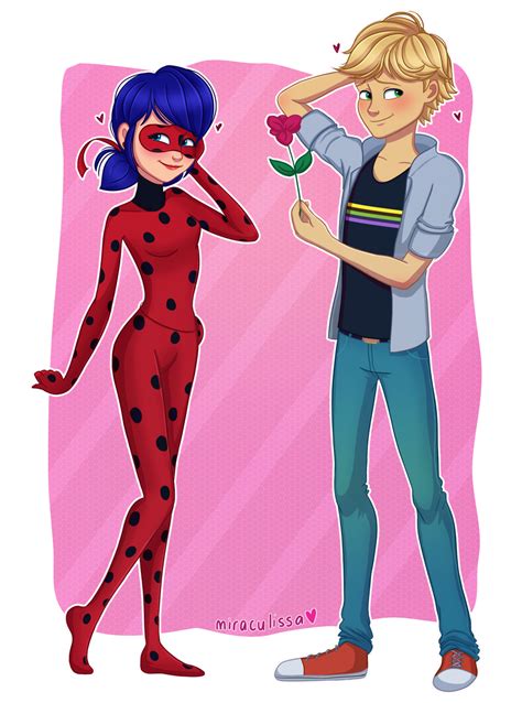 Ladybug And Adrien Miraculous Ladybug Fan Art 39532159 Fanpop