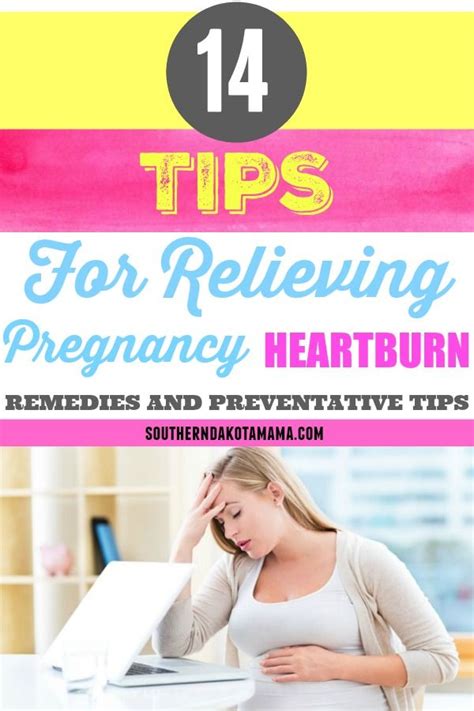 14 tips for relieving pregnancy heartburn there are several preventative measures along with