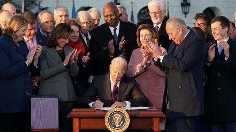 Joe Biden Signs Landmark 12 Trillion Us Infrastructure Spending Bill