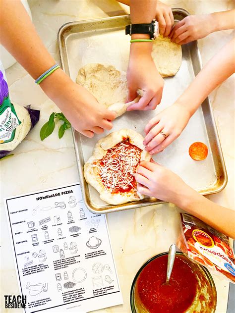 Easy Homemade Pizza With Kids Teach Beside Me