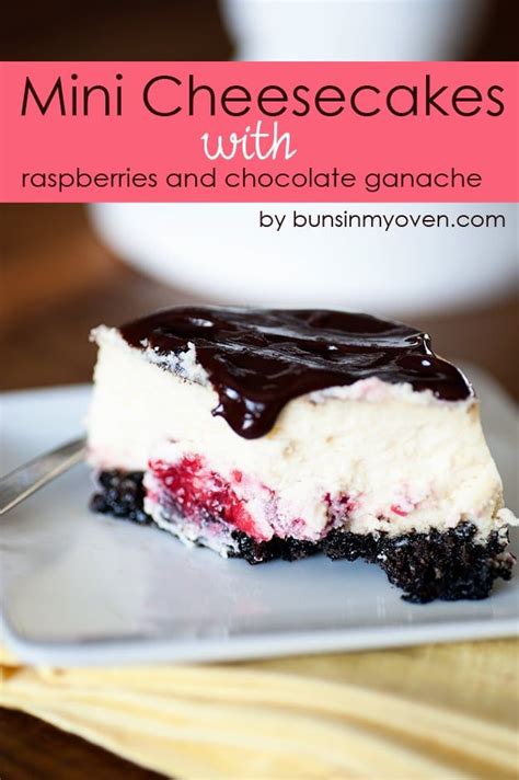 With the instant pot cheesecake recipe method your instant pot is actually steaming the cheesecake under pressure. Mini Cheesecakes with Raspberries and Chocolate Ganache # ...