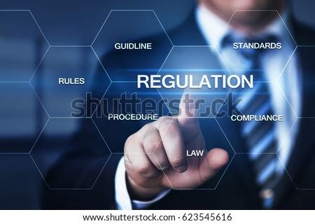 The following rules and regulations shall apply to all employees of the company while in the company's premise at all times including break times and overtime : Regulation Compliance Rules Law Standard Business Stock ...