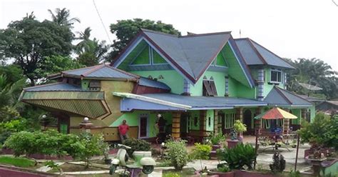 Melihat Rumah Mirip Kapal Di Aceh Tamiang Okezone News