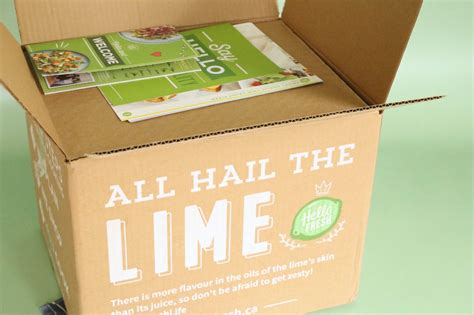 The ingredients come in the exact quantities you need, meals are simple to prepare (taking between 30. A Year of Boxes™ | HelloFresh Canada Review September 2017 ...