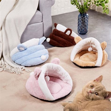 Buy Puppy Pet Cat Dog Soft Warm Nest Kennel Bed Cave House Sleeping Bag