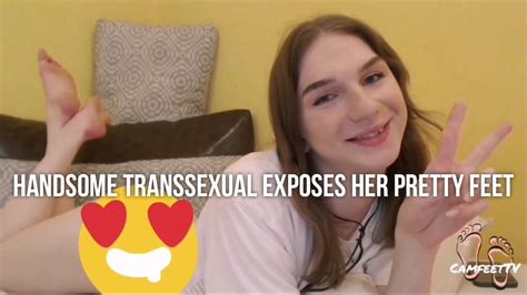 Handsome Transsexual Exposes Her Pretty Feet Youtube