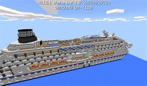 Epic Cruise Shipmcpe Minecraft Amino