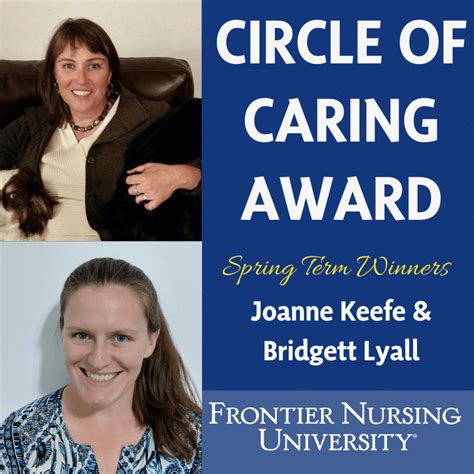 Spring Term Circle Of Caring Winners Frontier Nursing University