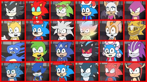 Sonic The Hedgehog Movie Uh Meow All Designs Compilation Sonic