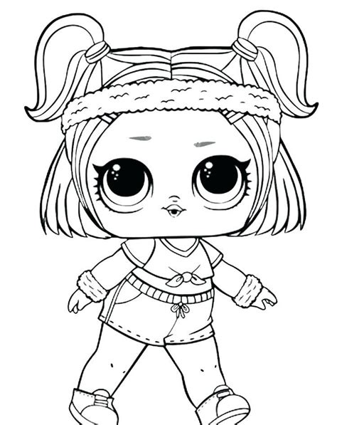 Lol Doll Coloring Pages To Print Out Coloring Pages
