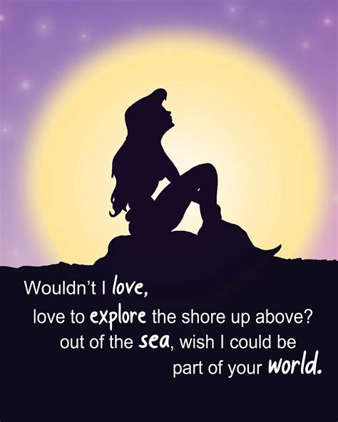 Little Mermaid Disney Quotes Quotesgram