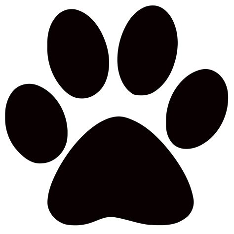 Clip Art Dog Paw Cat Illustration Dog Png Download 25002500 Free