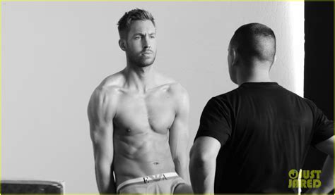 Calvin Harris Is Shirtless Sexy In New Armani Underwear Ad Photo