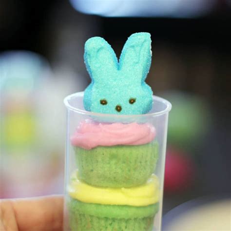 Cupcake Push Pop Peeps • Love From The Oven