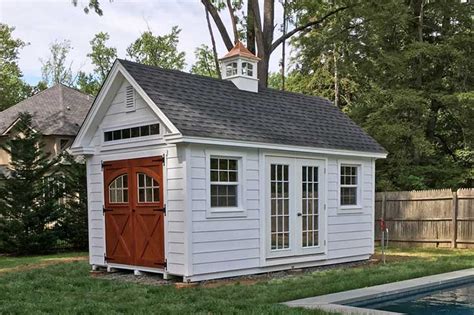 Custom Amish Built Colonial Garden Sheds Lapp Structures Llc