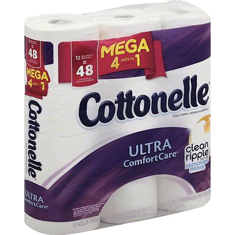 Cottonelle Ultra Comfortcare Mega Roll Toilet Paper Bath Tissue Shop