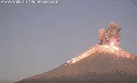 Mexicos Popocatépetl Volcano Had A Spectacular Eruption This Week
