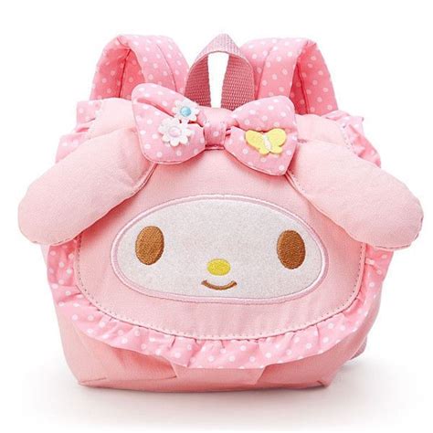 New My Melody Sanrio Face Petit Rucksack Backpack Knapsack Japan