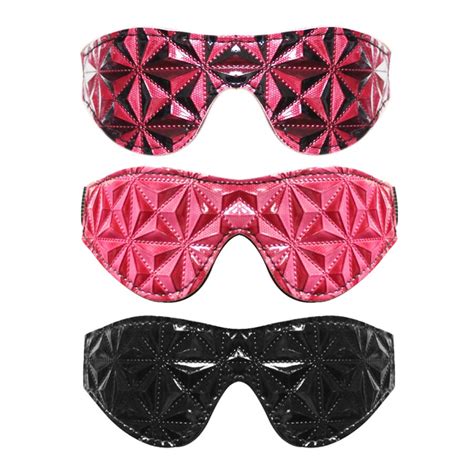 3 Colors Choose Sexy Leather Eye Patch Sm Rpg Flirting Fun Offbeat Show