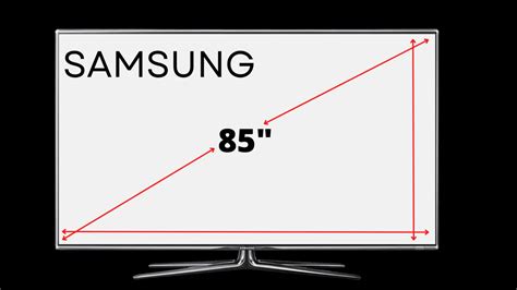 Samsung 85 Inch Tv Dimensions Complete Guide Decortweaks
