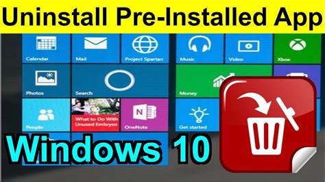 If you want to uninstall an app, follow these steps How to Uninstall Pre-Installed Apps in Windows 10 Using ...