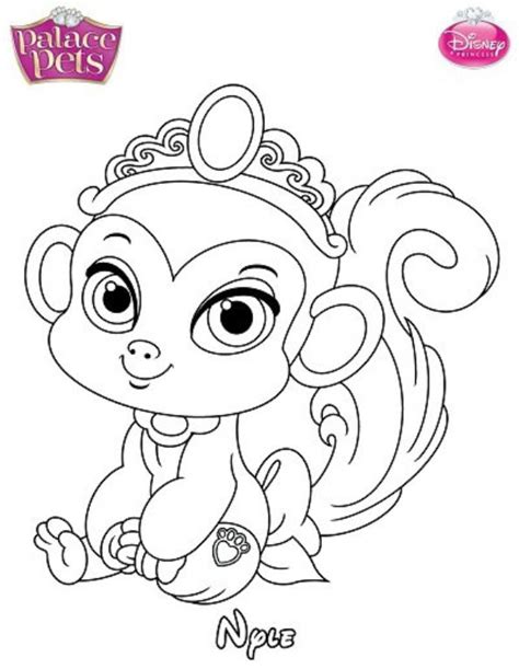 Kids N 36 Coloring Pages Of Princess Palace Pets