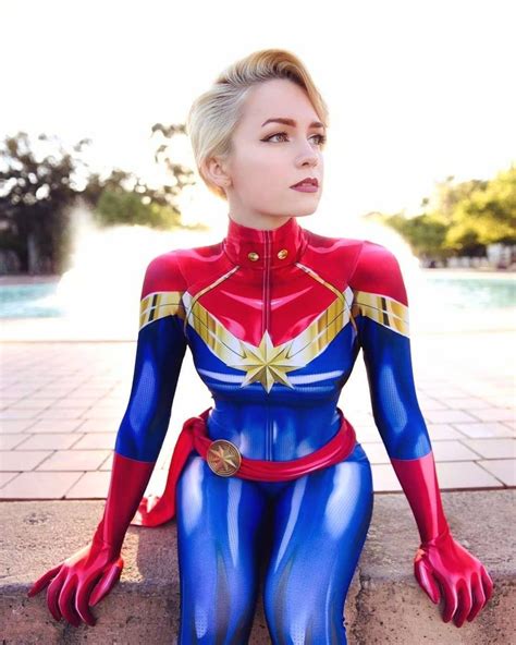 marvel and dc on instagram “which cosplay she did better☺ gwen captain marvel or gwenpool
