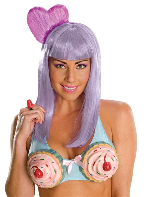 Katy Perry California Gurls Long Purple Halloween Costume Wig Adult Ebay